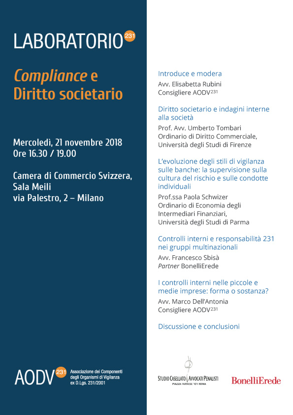 Compliance e Diritto societario